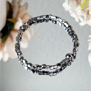 Park Lane Hematite Hazy Bracelet